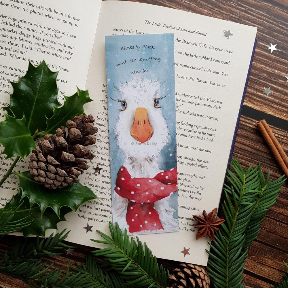 The Christmas Scarf Bookmark