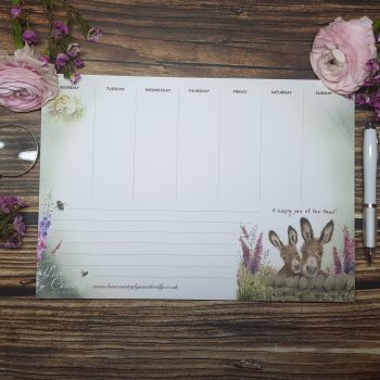 Donkey Weekly Planner