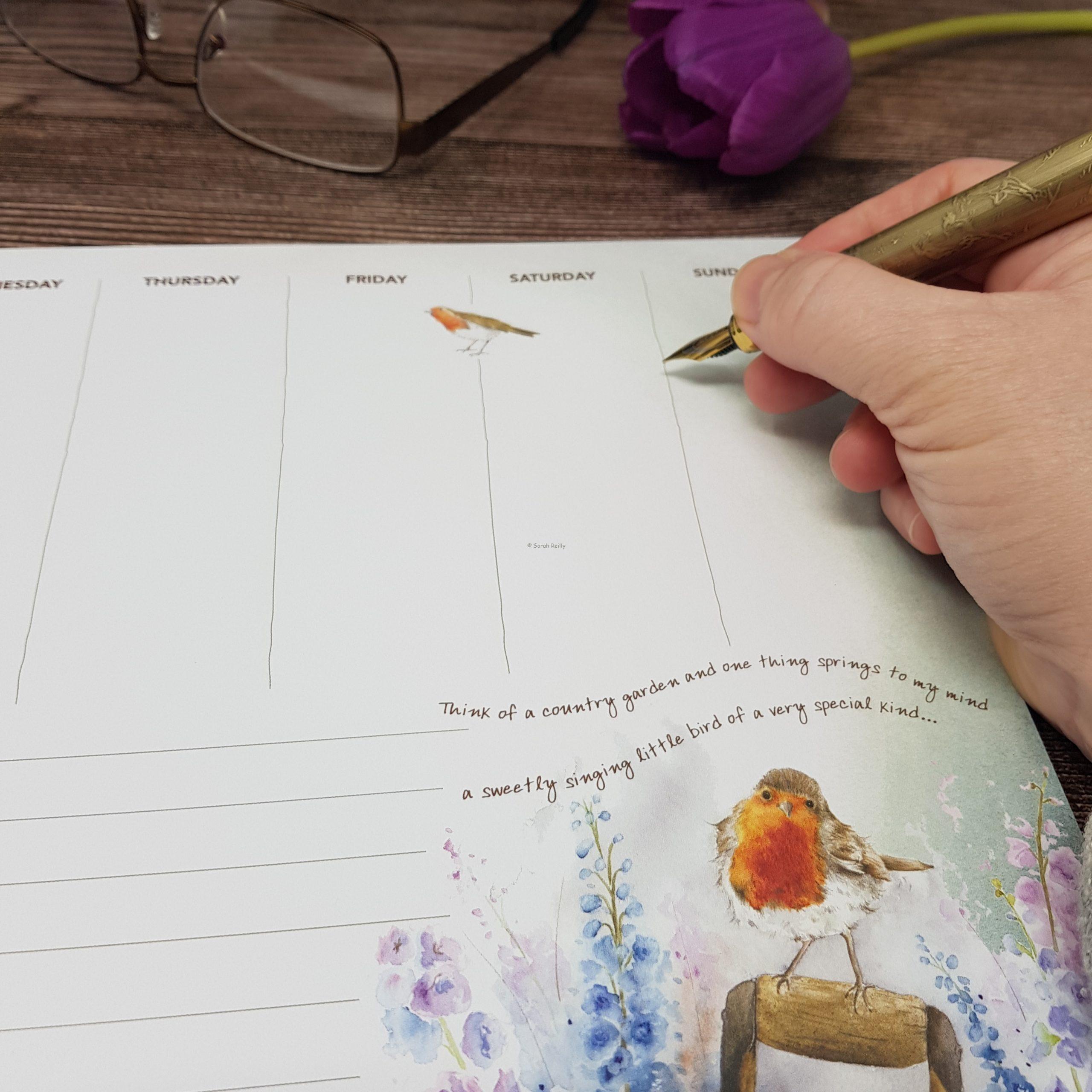 Rosie Robin Weekly Planner - Image 2