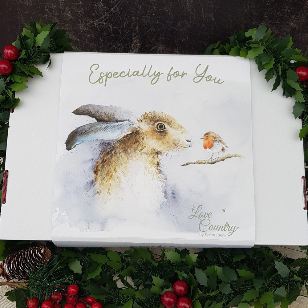 Luxury Christmas Cabin Gift Box