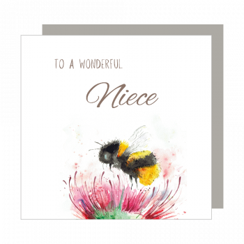 Wonderful Niece Relation Card