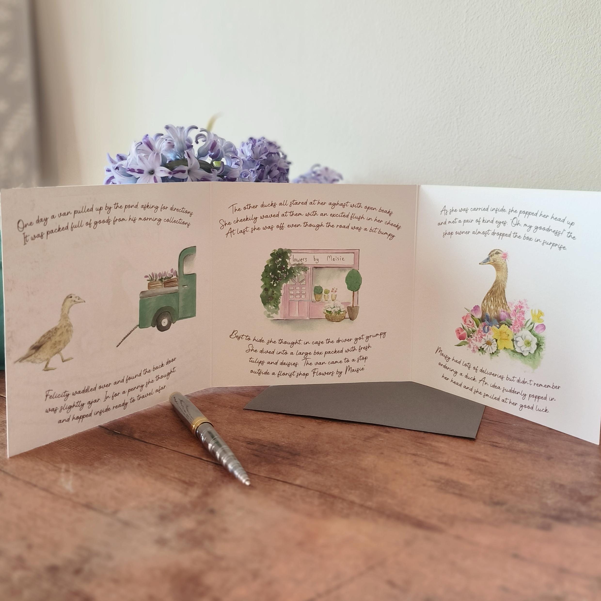 Tiny Tale of Felicity Waddle Extending Card - Image 2