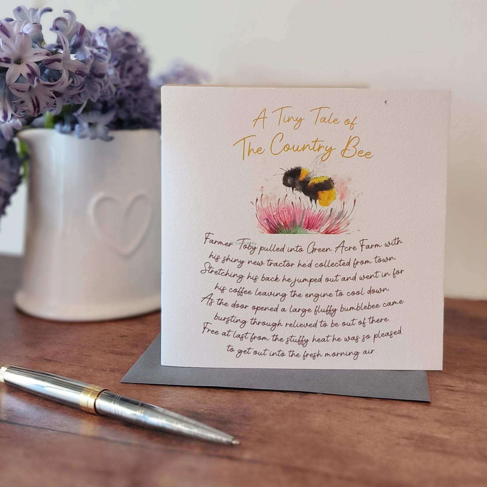 Tiny Tale of Country Bee Extending Card - Image 3