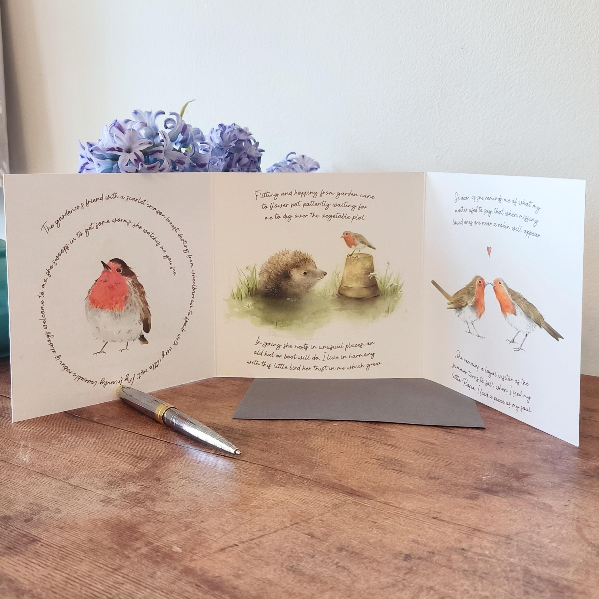 Tiny Tale of Rosie Robin Extending Card - Image 3