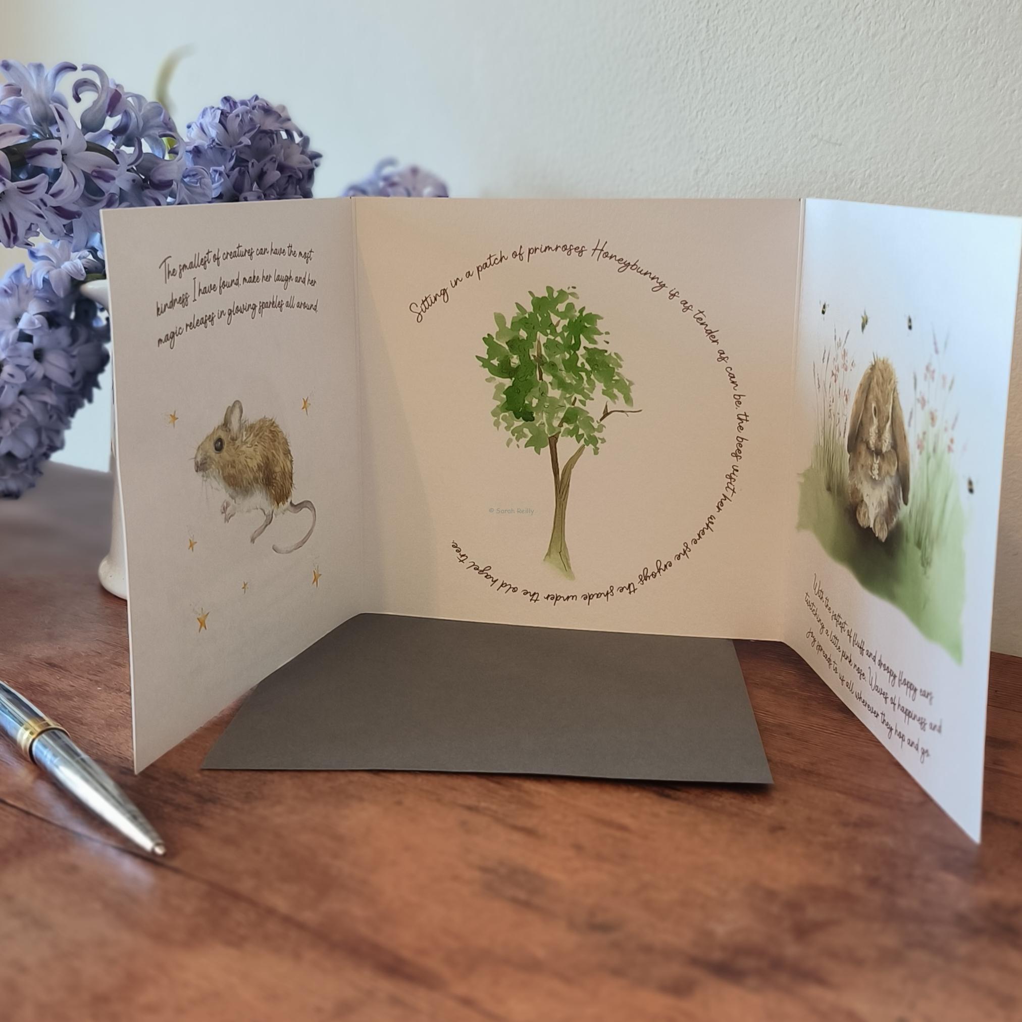 Tiny Tale of Honeybunny Extending Card - Image 2