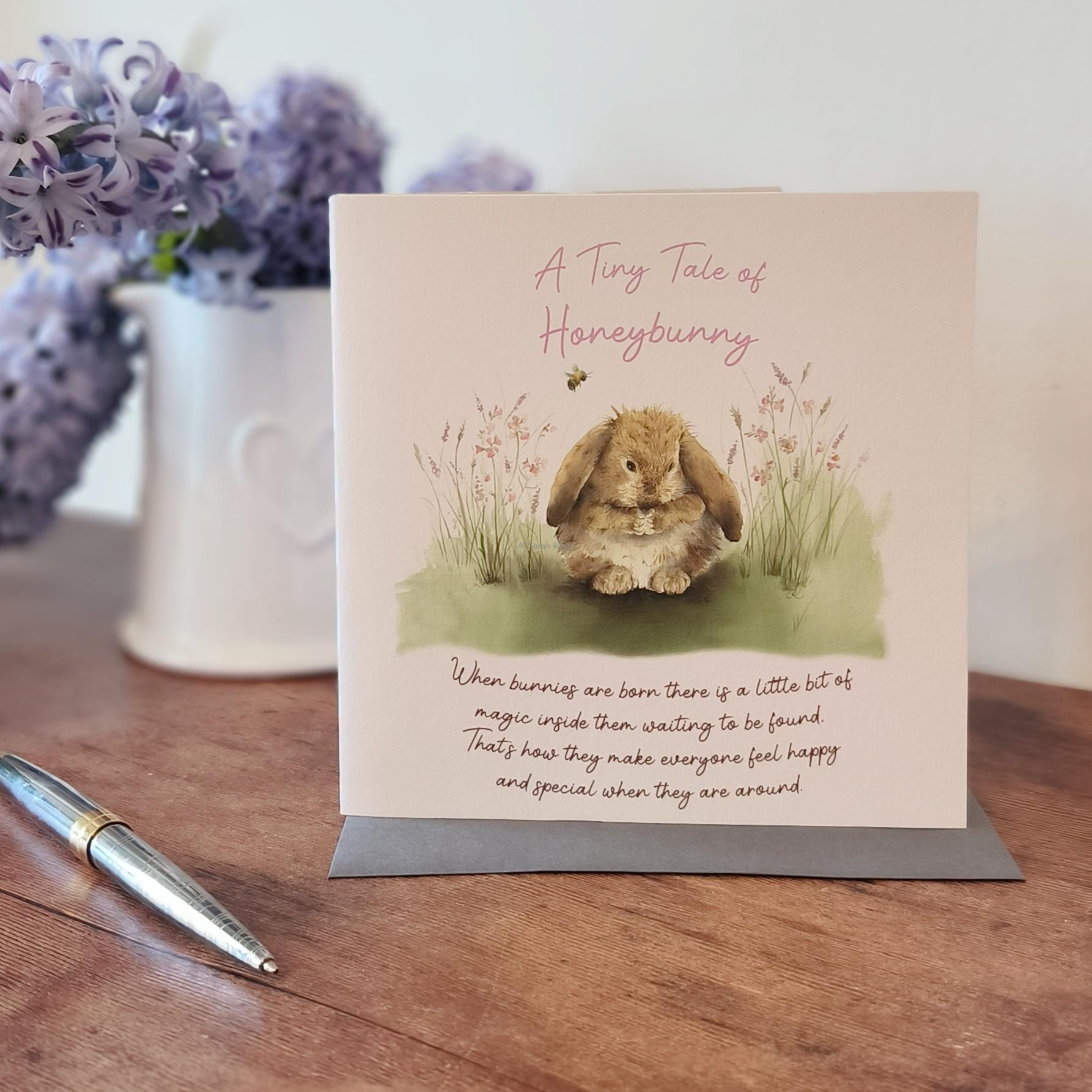 Tiny Tale of Bunny Ballerina Extending Card - Image 5