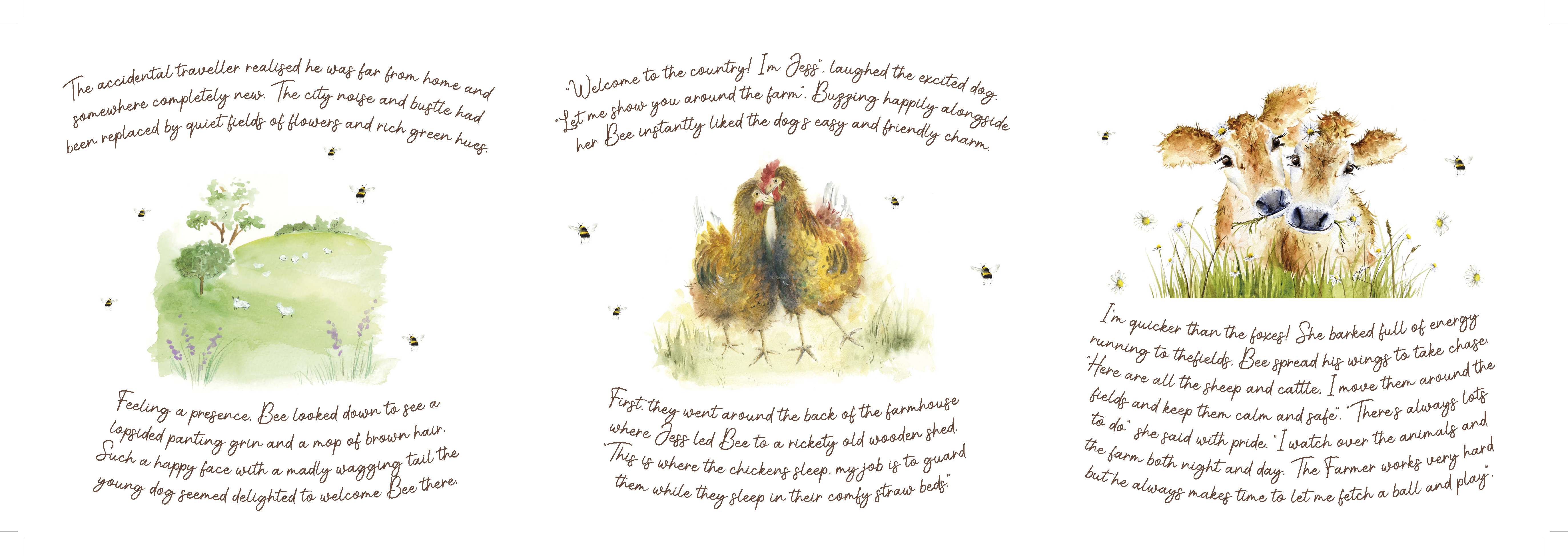 Tiny Tale of Country Bee Extending Card - Image 4
