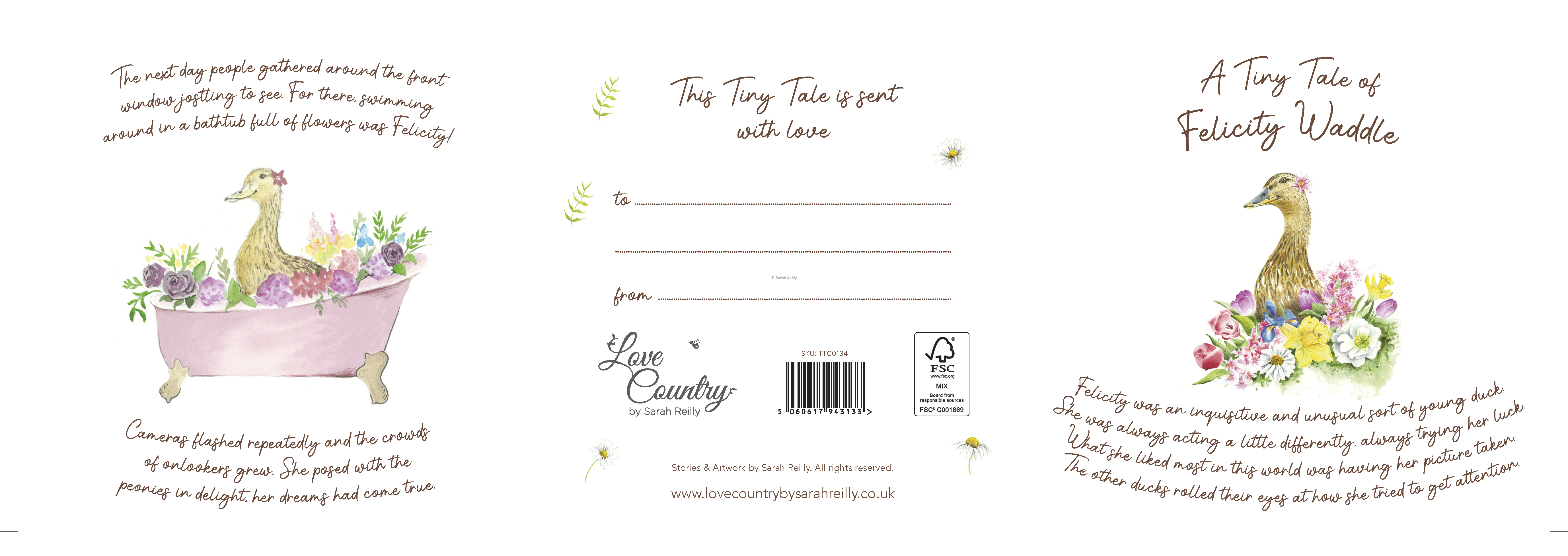 Tiny Tale of Felicity Waddle Extending Card - Image 4