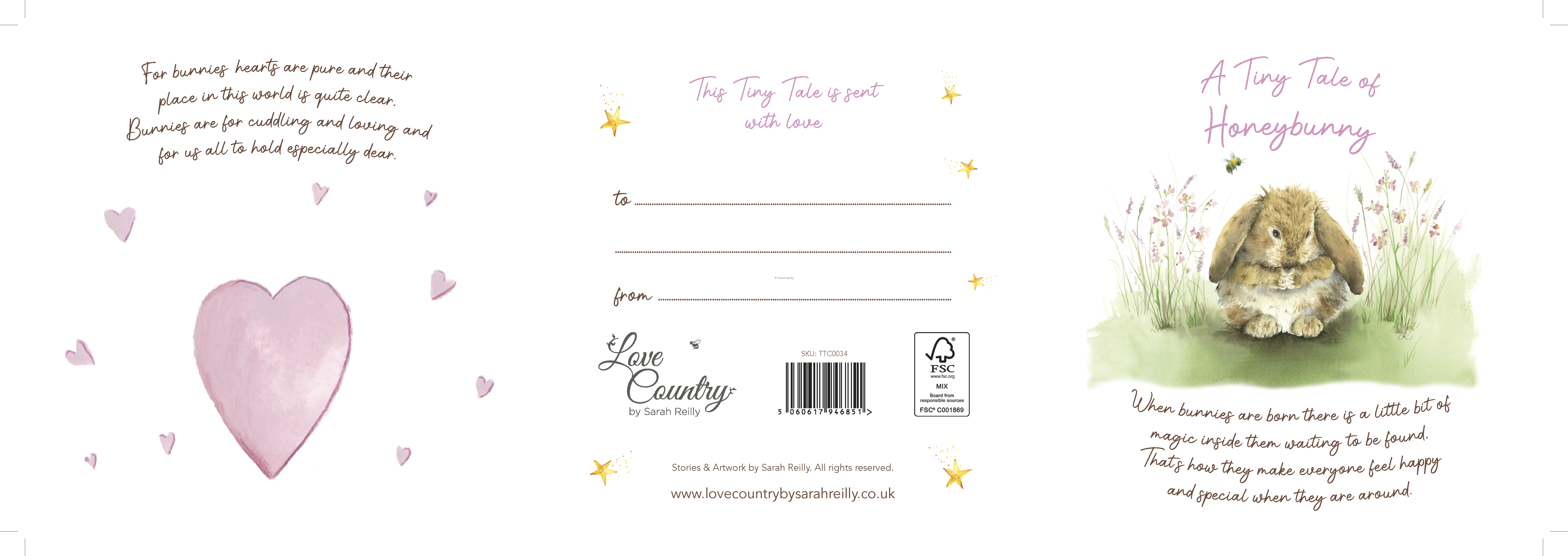 Tiny Tale of Honeybunny Extending Card - Image 4