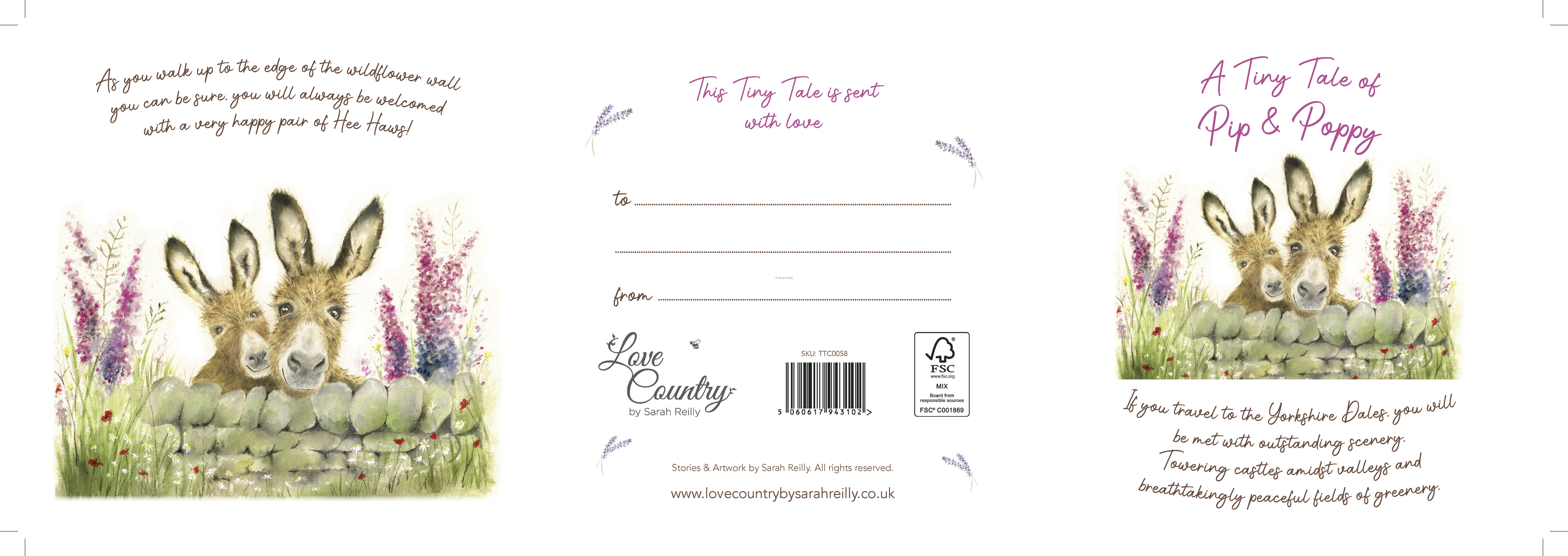 Tiny Tale of Pip & Poppy Extending Card - Image 4