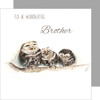 Wonderful Brother Relation Card