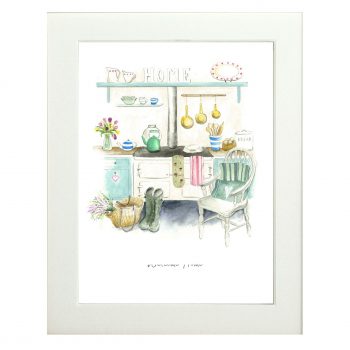 Cottage Core Welcome Home print