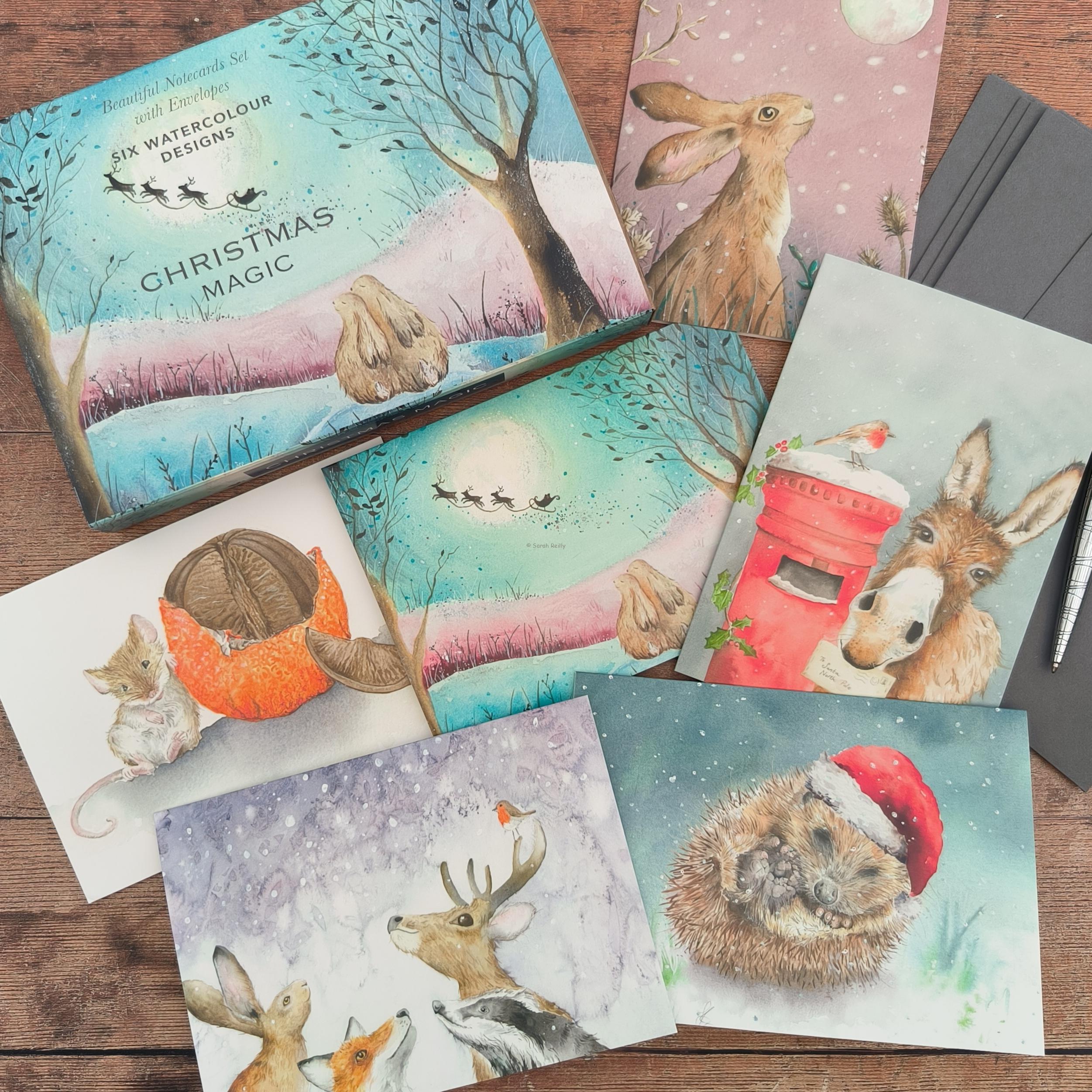 Christmas Magic Boxed Notecard Set