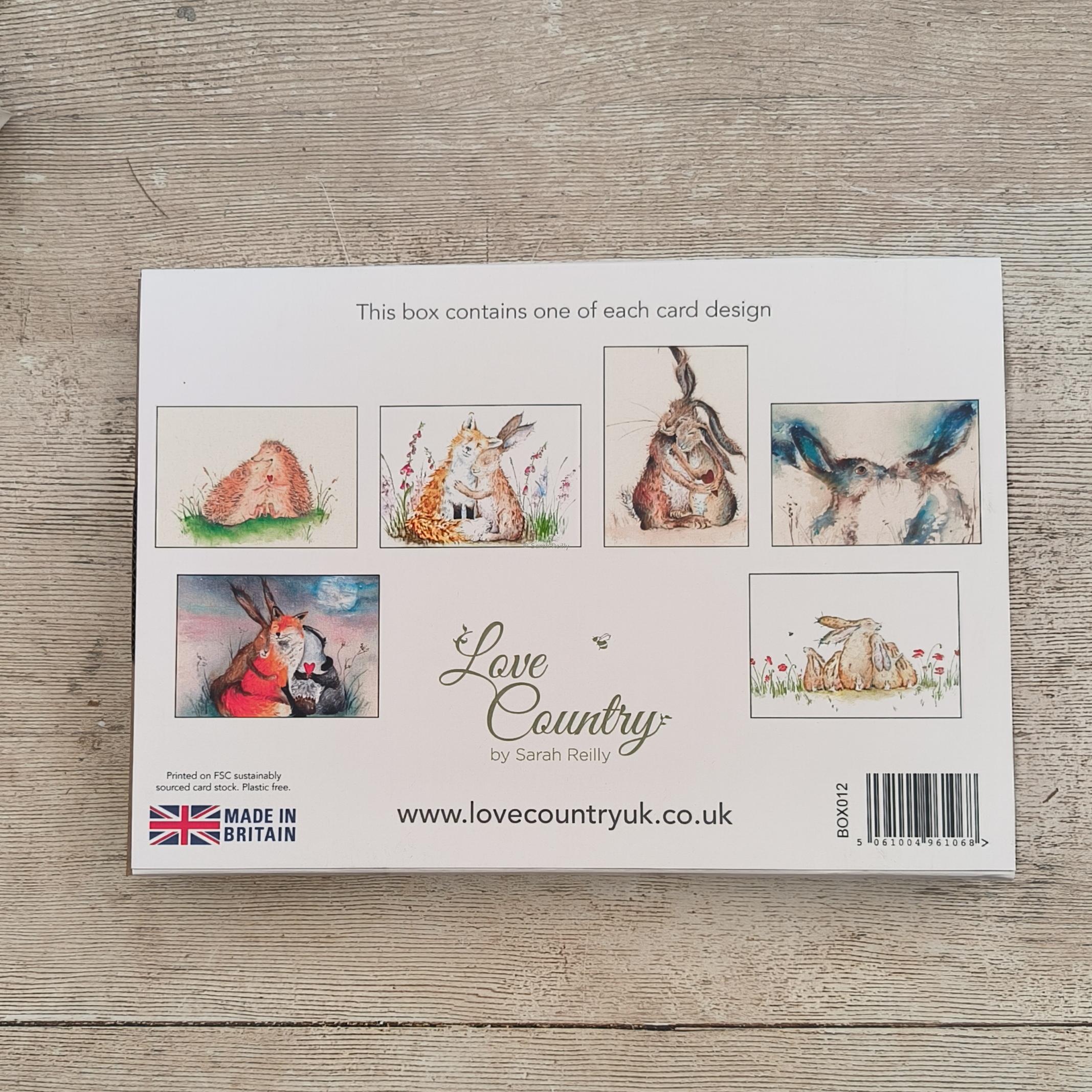 Hugs & Kisses Boxed Notecard Set - Image 2