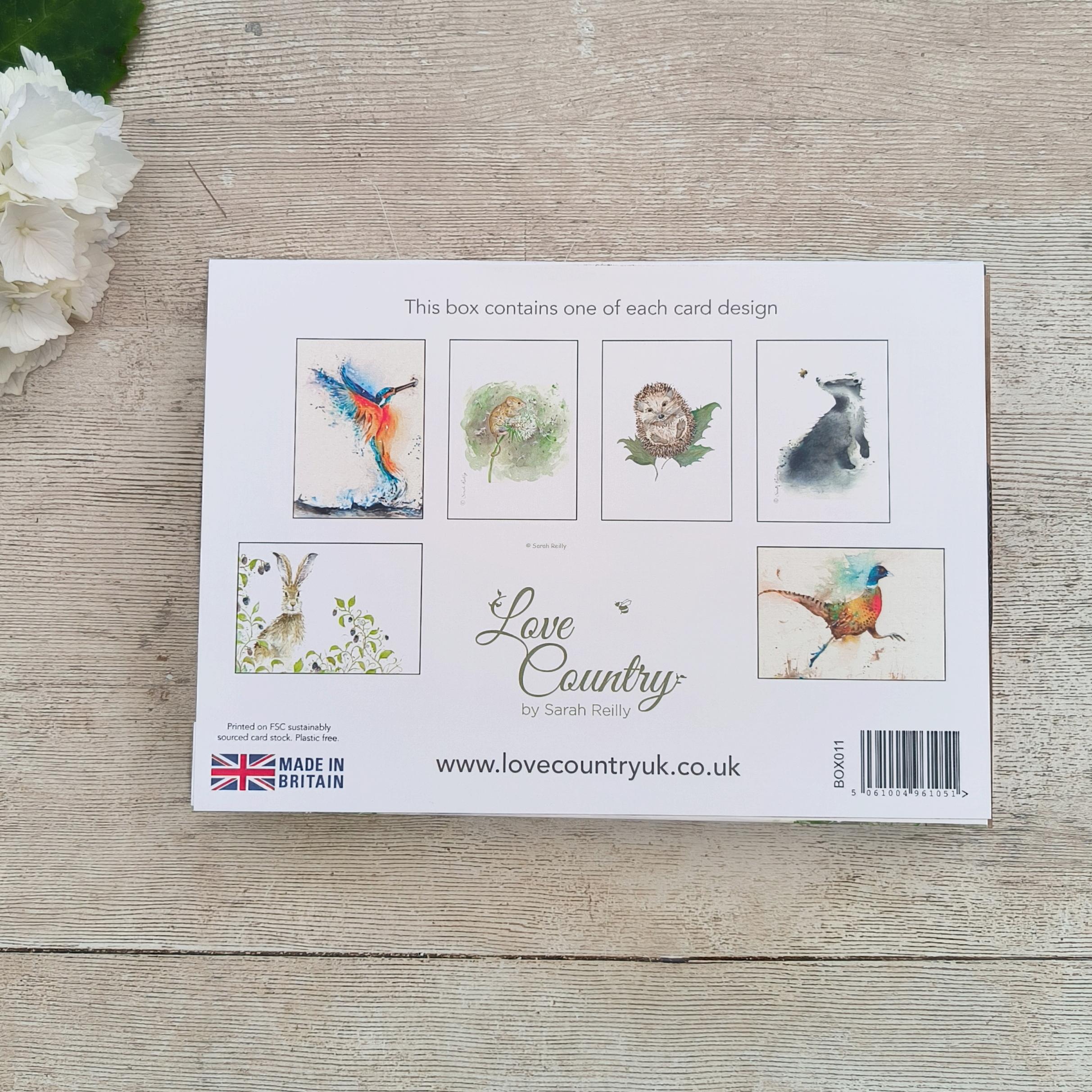 Hedgerows Boxed Notecard Set - Image 3