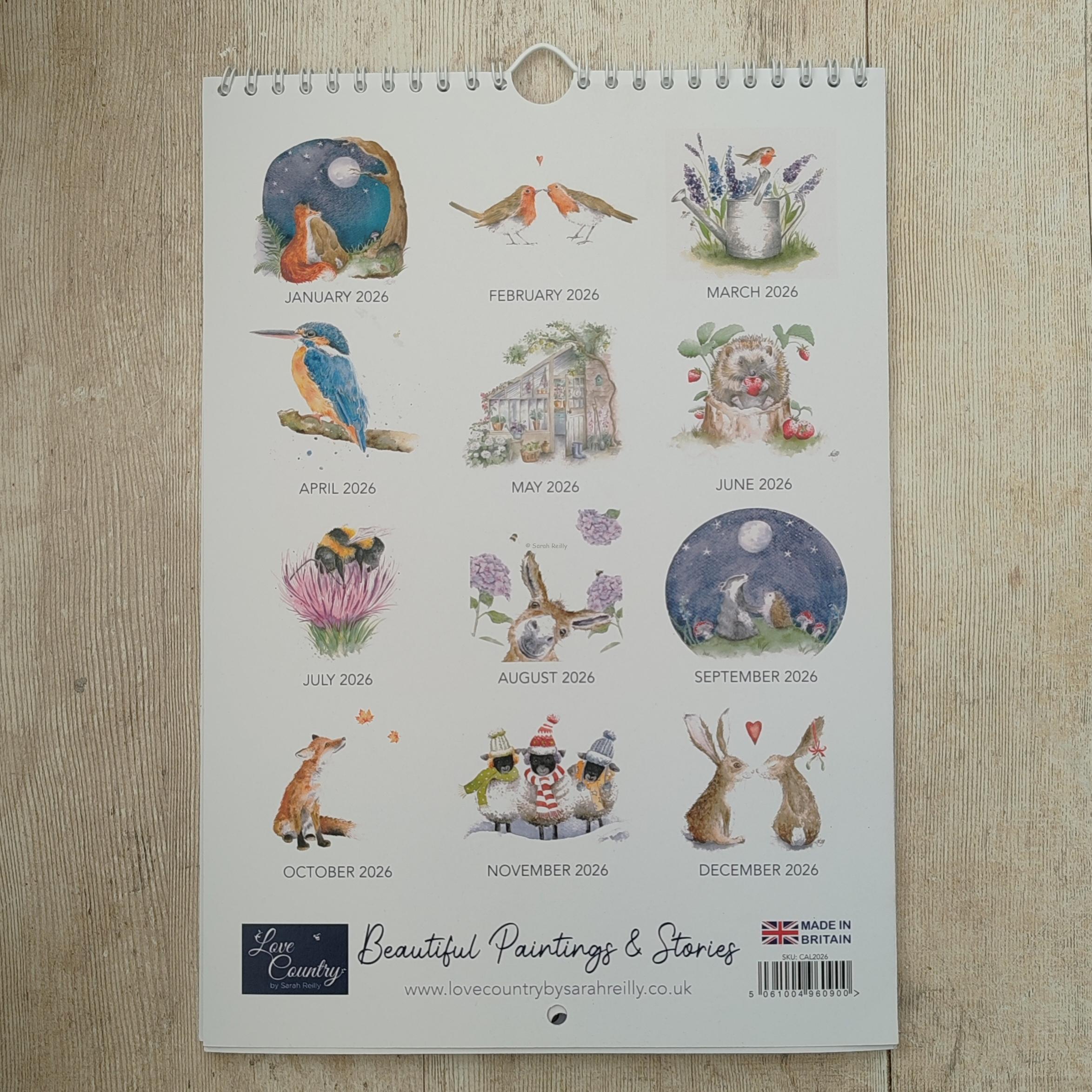 Love Country Calendar 2026 - Image 3