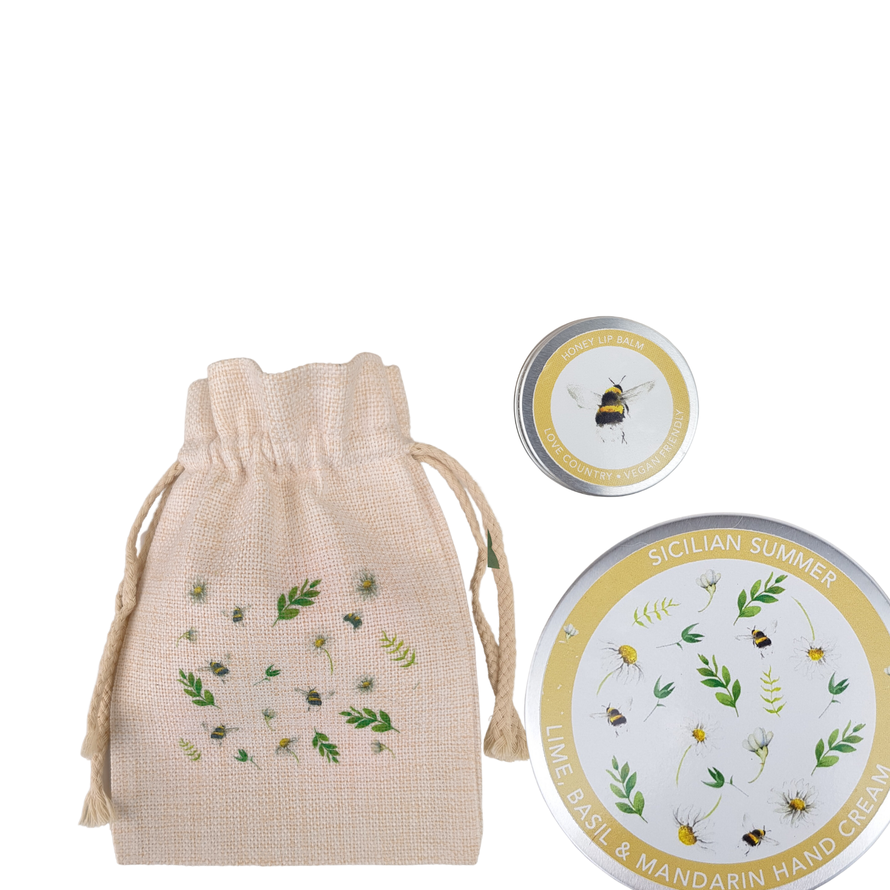 Bees Beauty Bag Set