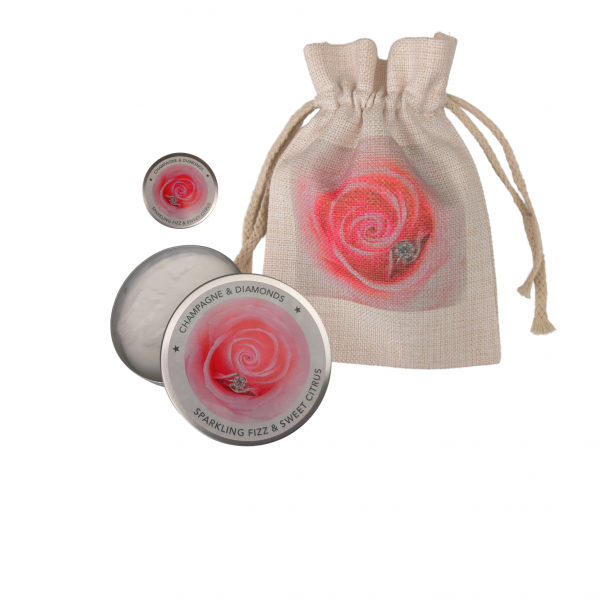 Champagne & Diamonds Beauty Bag Set