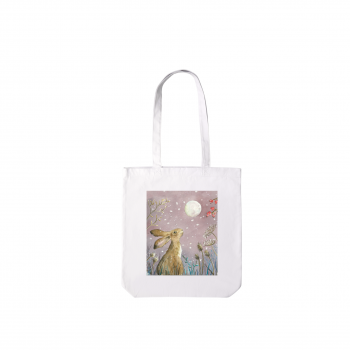 Berries & Snowflakes Christmas Everyday Lightweight Tote Bag