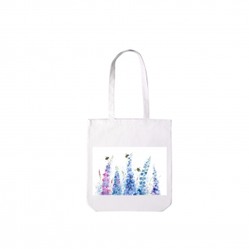 Delphiniums Everyday Lightweight Tote Bag