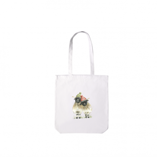 Winter Wishes Christmas Everyday Lightweight Tote Bag
