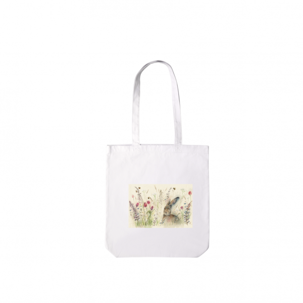 Spring is Hare Everyday Lightweight Tote Bag