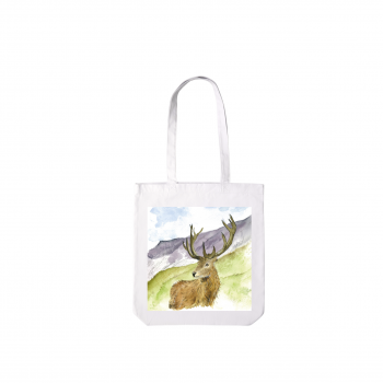 Highland Stag Everyday Lightweight Tote Bag