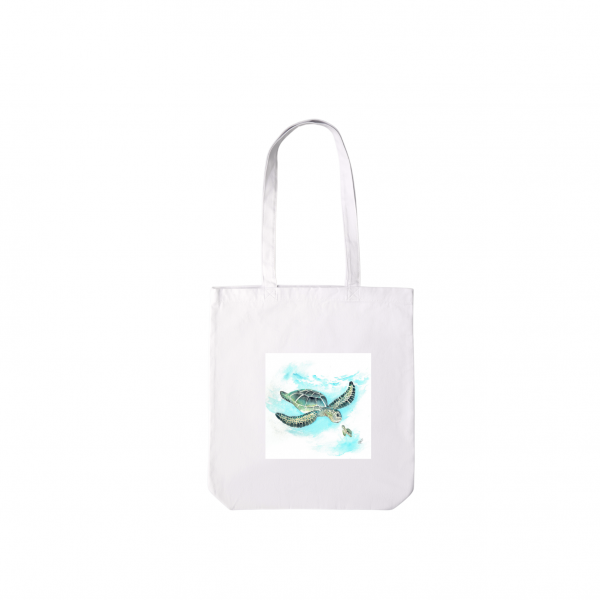 Turtle Tale Everyday Lightweight Tote Bag