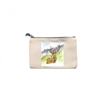 Highland Stag Hare Coin Purse