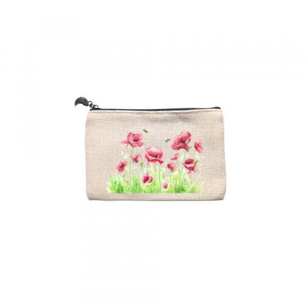 Poppies Coin Purse