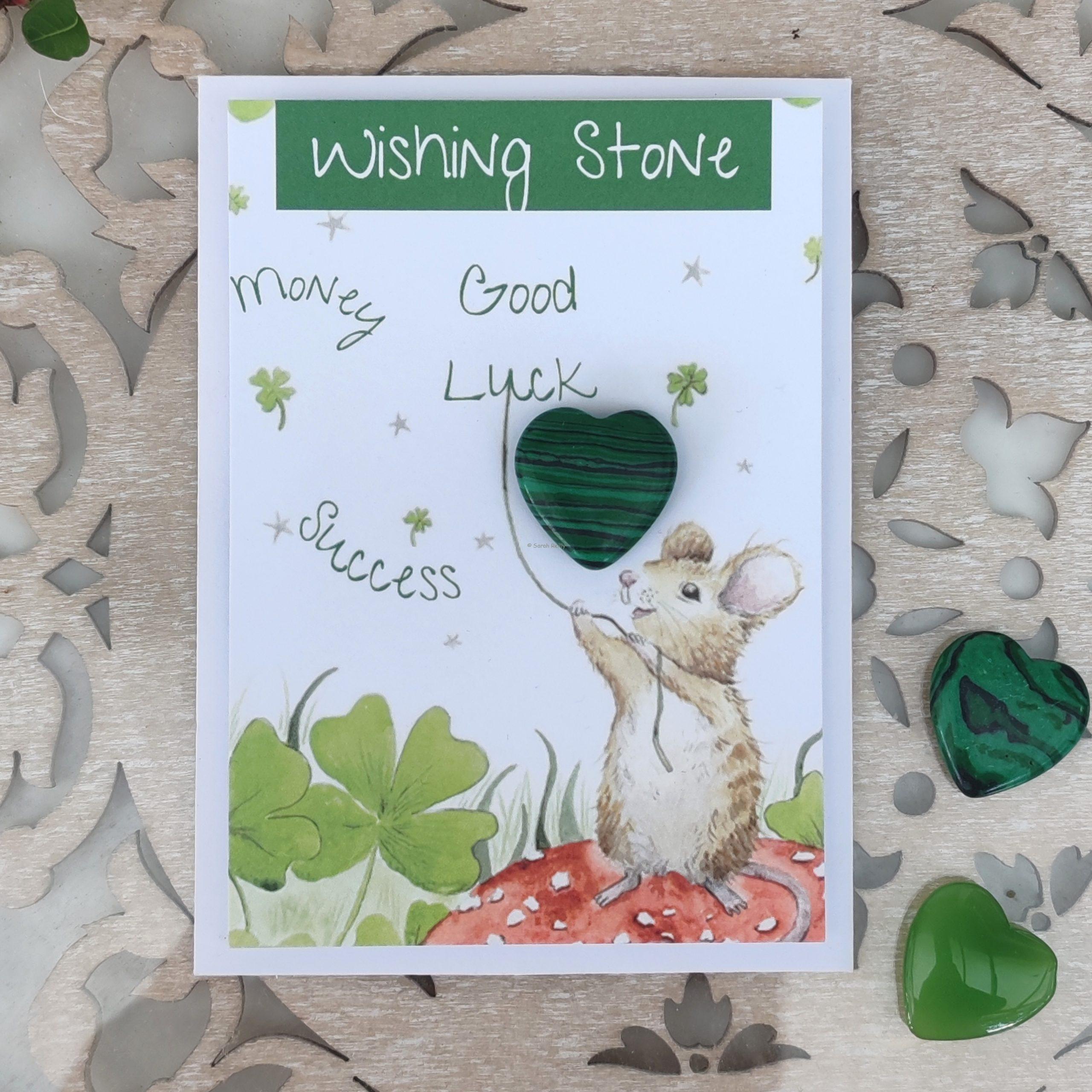 Good Luck - Wishing Stone Card