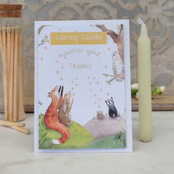 Manifest - Wishing Candle Card