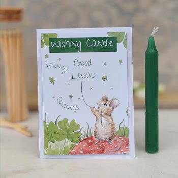Good Luck - Wishing Candle Card