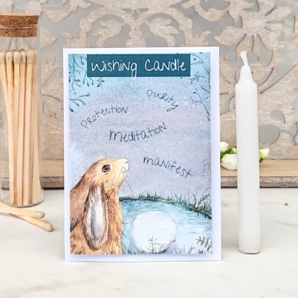 Meditation - Wishing Candle Card