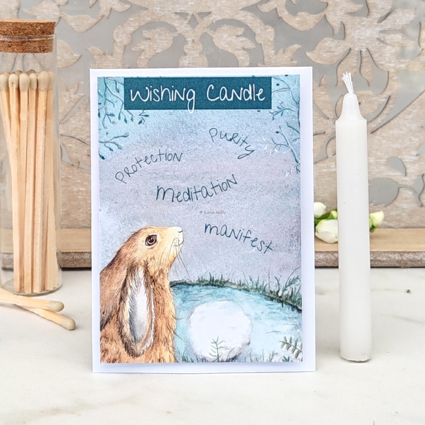 Meditation - Wishing Candle Card