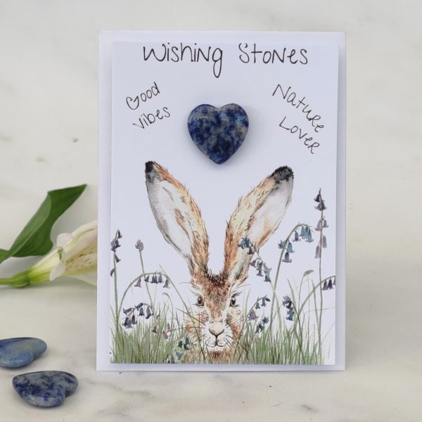 GOOD VIBES - Hare Wishing Stone Card - Image 4