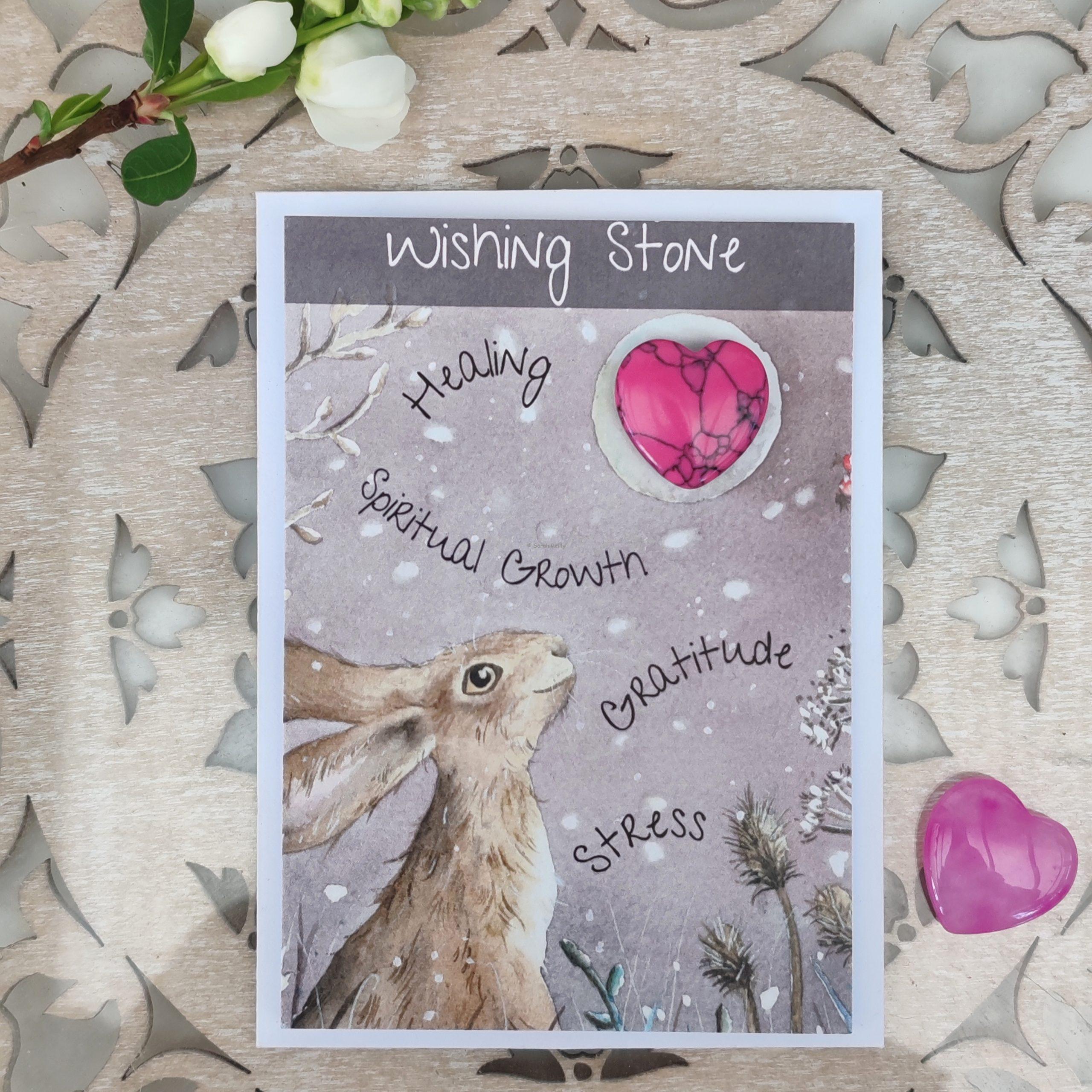 HEALING - Wishing Stone Card