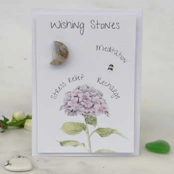 RECHARGE - Hare Wishing Stone Card
