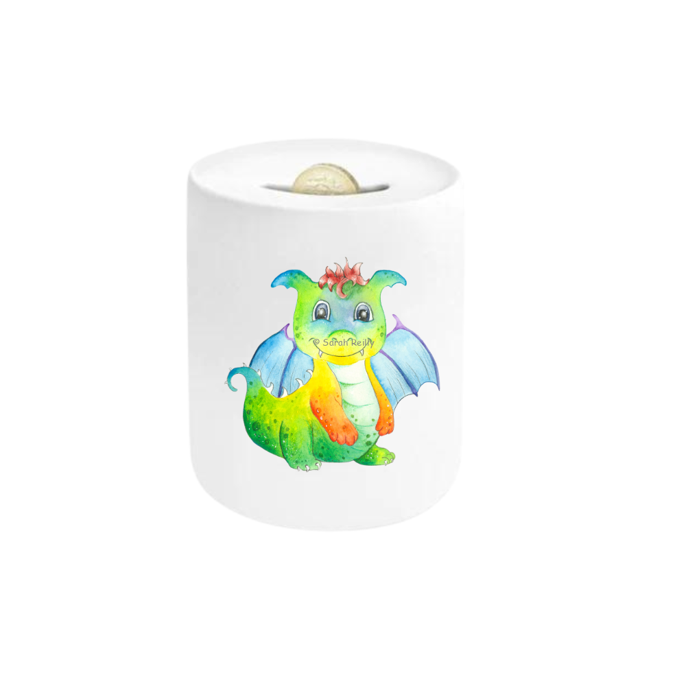 Baby Dragon Ceramic Moneybox