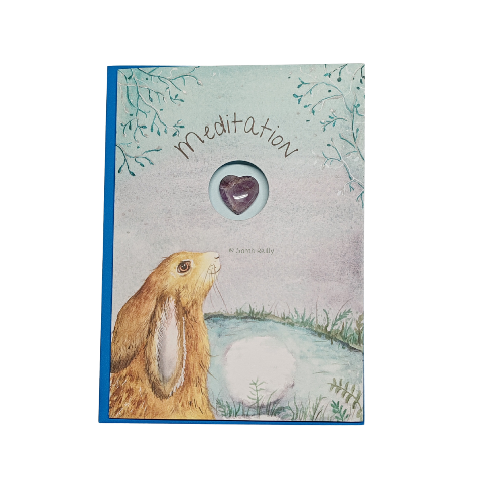 Meditation - Crystal Card