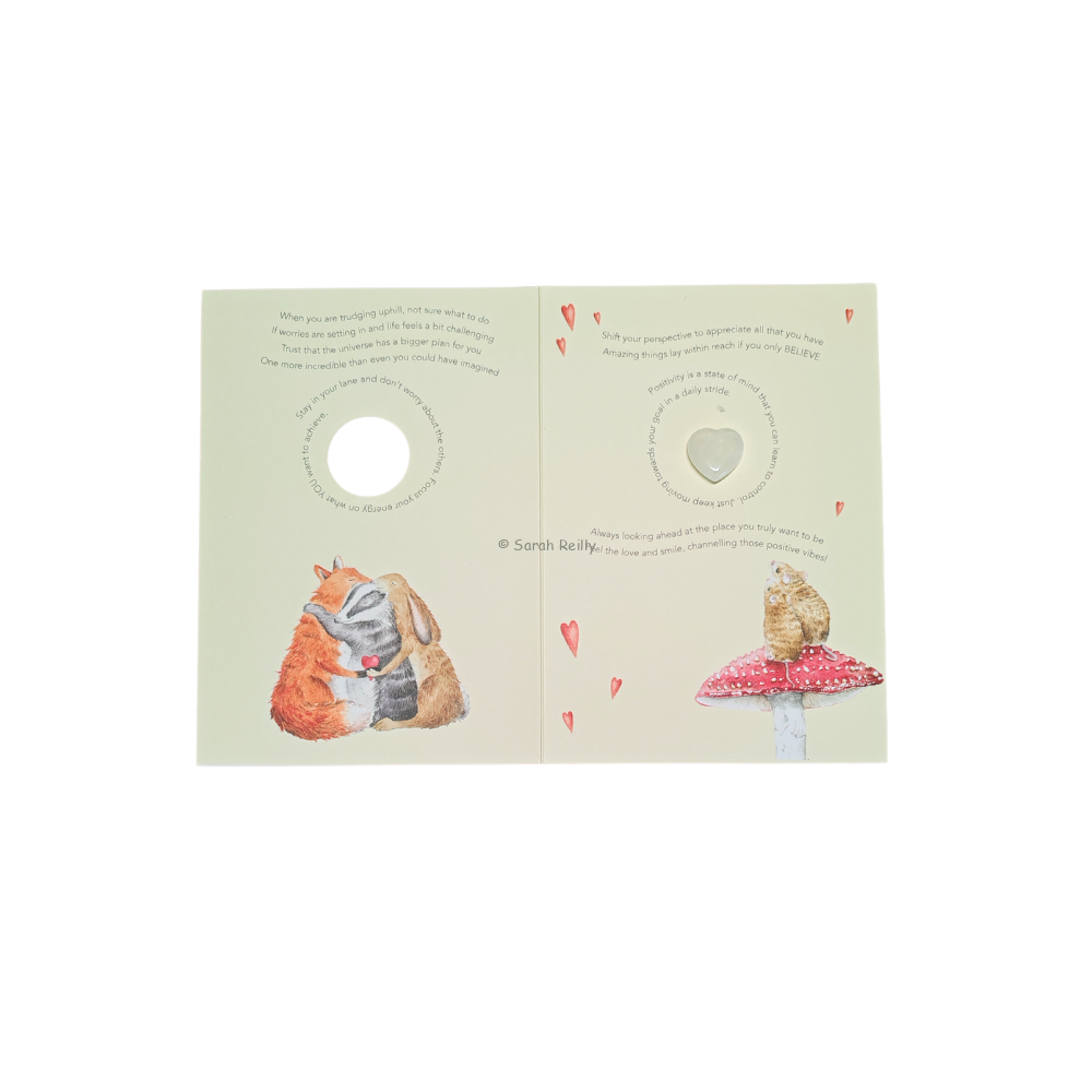 Positive Vibes - Crystal Card - Image 2