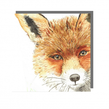 Fox Freeze Frame Selfie Greeting Card
