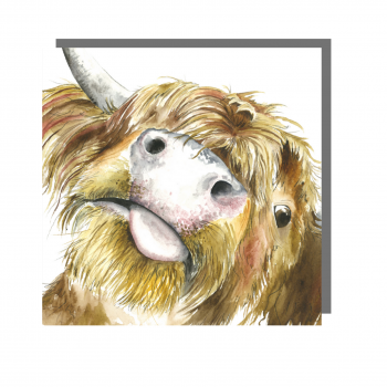 Lens Licker Selfie Greeting Card