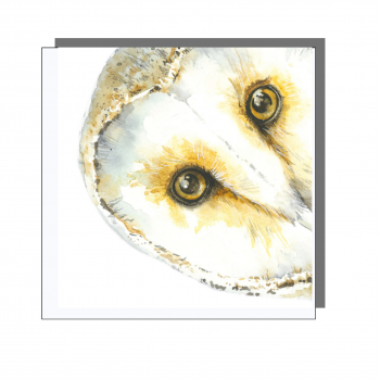Ready for my close up.. Owl Selfie Greeting Card