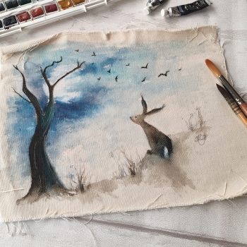 Stargazing- Original Artwork