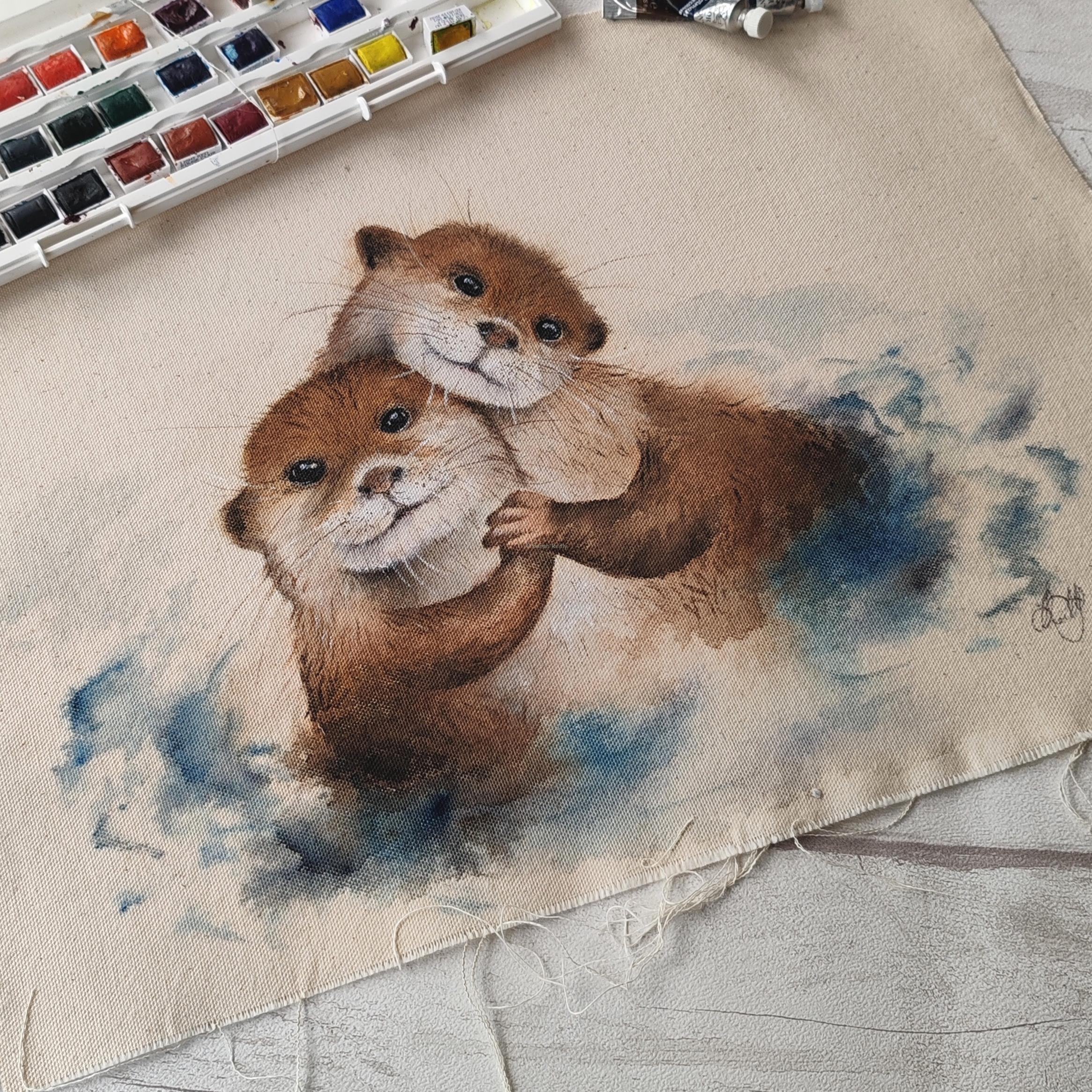 Utterly Otterly- Original Artwork