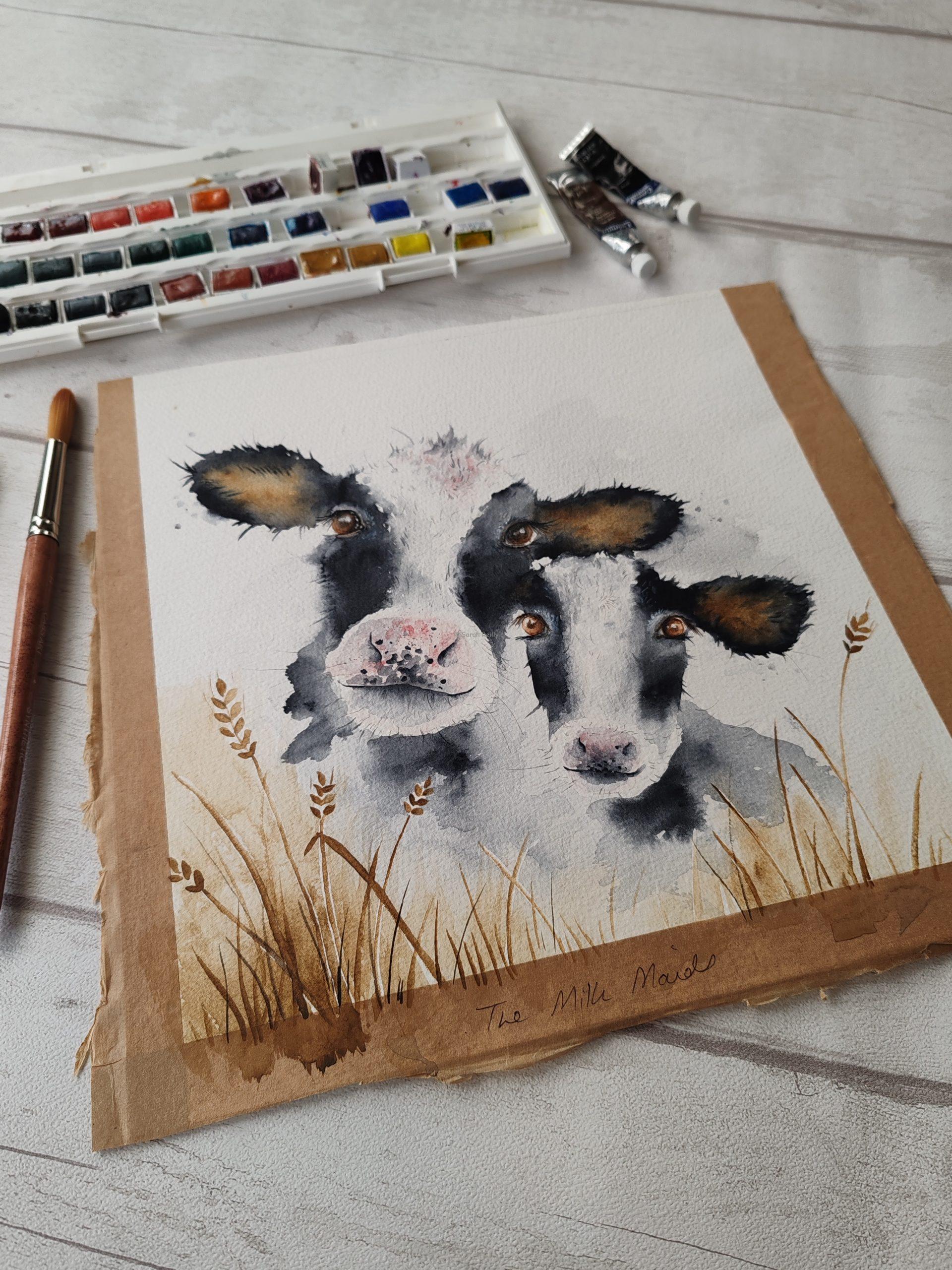 The Milk Maids - Original Artwork