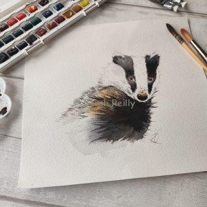 Badger- Original Artwork