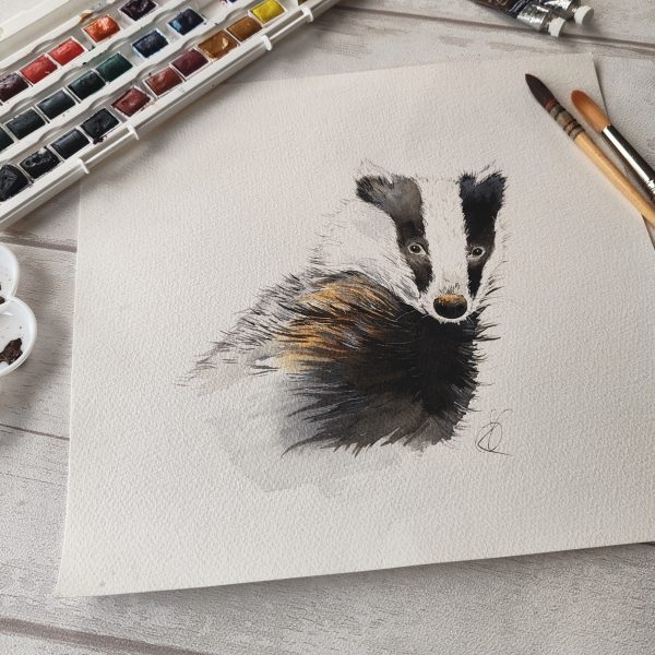 Badger- Original Artwork