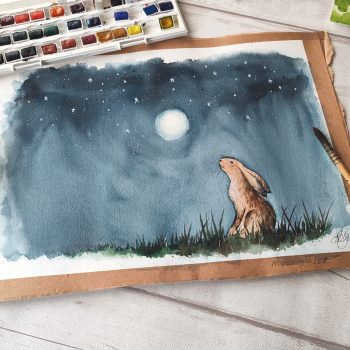 Moongazer - Original Artwork